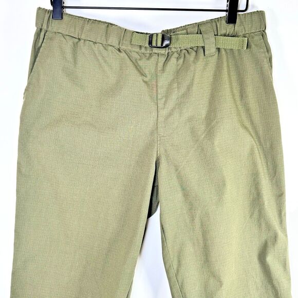Herschel Supply Co Mens Medium Army Green Ripstop Utility Pants 60/40 Outdoor - Picture 2 of 15